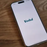 vinted application sur un telephone